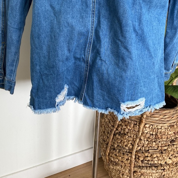 2XL Jean Shirt / Oversized Jacket - Picture 5 of 6